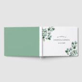Eucalyptus Botanical Greenery  Wedding ゲストブック (全面)