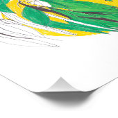 Eucalyptus branch Print フォトプリント (角)