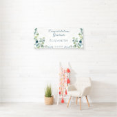 Eucalyptus Congratulations Graduation Party 横断幕 (インサイチュ)