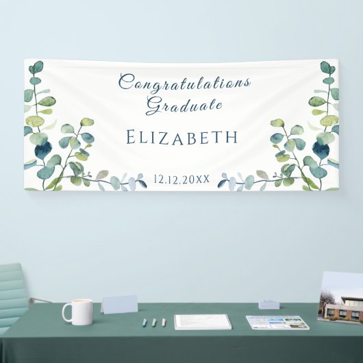 Eucalyptus Congratulations Graduation Party 横断幕 (トレードショー)