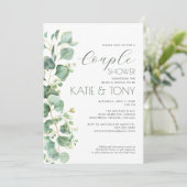 Eucalyptus Couple Shower 招待状 (スタンド正面)