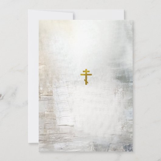 Eucalyptus Gray Gold Texture Bridal Shower 招待状 (裏面)