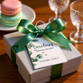Eucalyptus Greenery Grad Party ギフトタグ