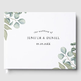 Eucalyptus Greenery Wedding ゲストブック