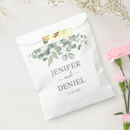 Eucalyptus Greenery Wedding フェイバーバッグ