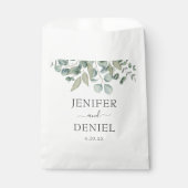 Eucalyptus Greenery Wedding フェイバーバッグ (正面)