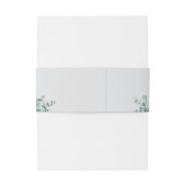 eucalyptus greenery wedding 招待状ベリーバンド (裏面例)