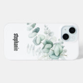 eucalyptus i phone smart cover Case-Mate iPhoneケース (裏面 (横))