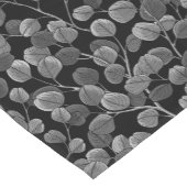 Eucalyptus in gray ショートテーブルランナー (コーナー)