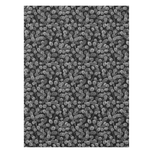 Eucalyptus in gray テーブルクロス (正面)