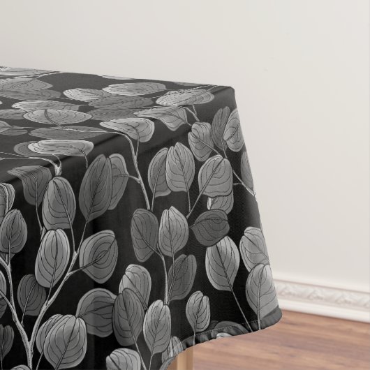 Eucalyptus in gray テーブルクロス (インサイチュ)