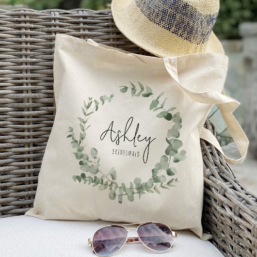 Eucalyptus Leaf Bridesmaids Tote Bag トートバッグ