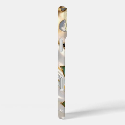 Eucalyptus Leaf Stained Glass Phone Case Case-Mate iPhoneケース (裏面 / 右)