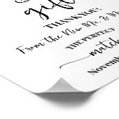 Eucalyptus Matcha Cards & Gifts Bridal Shower ポスター (角)