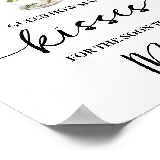 Eucalyptus Matcha How Many Kisses for Mrs Game ポスター (角)