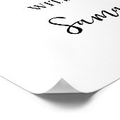 Eucalyptus Matcha Let's have Tea with Bride ポスター (角)