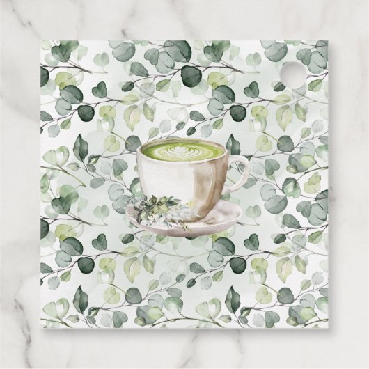 Eucalyptus Matcha Love is Brewing Tea Shower フェイバータグ (裏面)