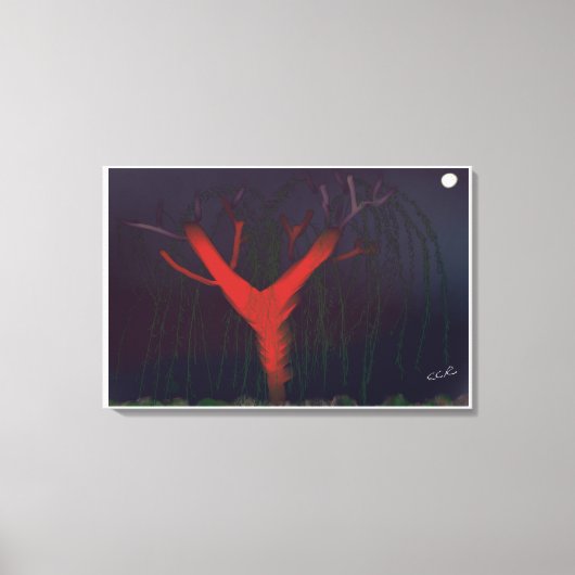 Eucalyptus Midnight Canvas Print キャンバスプリント (正面)