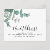 Eucalyptus New Address Moving 案内ポストカード (正面)