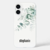 Eucalyptus Pattern iphone Case Case-Mate iPhoneケース (裏面)