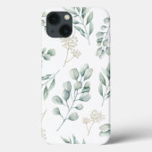 Eucalyptus Pattern iphone cover  Case-Mate iPhoneケース (裏面)