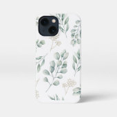 Eucalyptus Pattern iphone cover iPhoneケース (裏面)