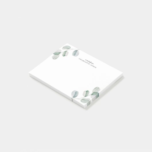 Eucalyptus Personalized ポストイット (アングル)