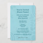 Eucalyptus Praying Mantis Australian Botanical Art 招待状 (裏面)