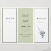 Eucalyptus Professional Business Photo Brochure チラシ (正面)