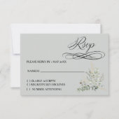 Eucalyptus Response Card 出欠カード (正面)