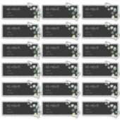 Eucalyptus Sprig Guest Address Labels シール (正面)