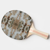 Eucalyptus Tree Bark Photo Closeup With Pattern 卓球ラケット (横)