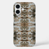 Eucalyptus Tree Bark Photo Closeup With Pattern Case-Mate iPhoneケース (裏面)