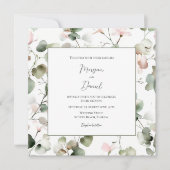 Eucalyptus Watercolour Wedding  (正面)