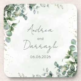 Eucalyptus Wedding Coaster 1001A コースター