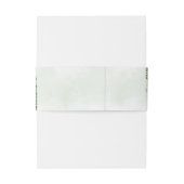 Eucalyptus Wedding Invitation Belly Band 1001A 招待状ベリーバンド (裏面例)