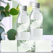 Eucalyptus Wedding Water Bottle Label 1001A ペットボトルラベル