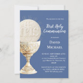Eucharist design First Holy Communion 招待状 (正面)