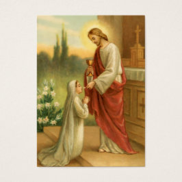 Eucharist in All First Communion祈りの言葉カード