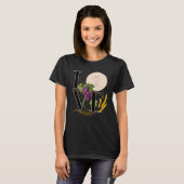 Eucharist LOVE Typography Host Wheat Grapes Tシャツ (正面フル)