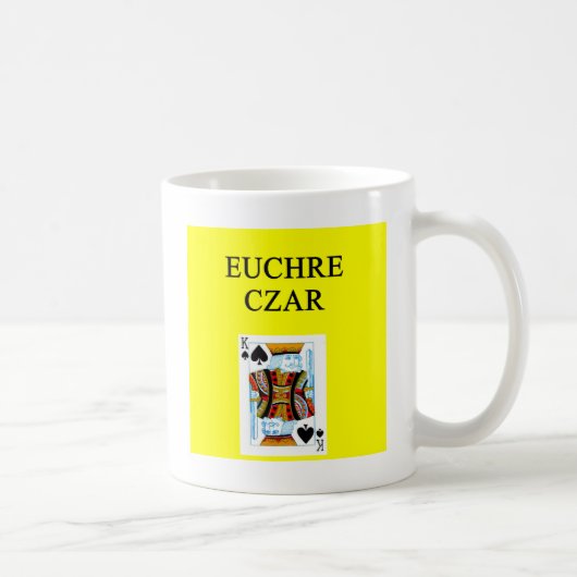 EUCHREプレーヤー コーヒーマグカップ (右)