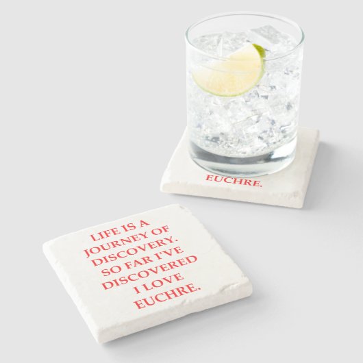 EUCHRE ストーンコースター (横)