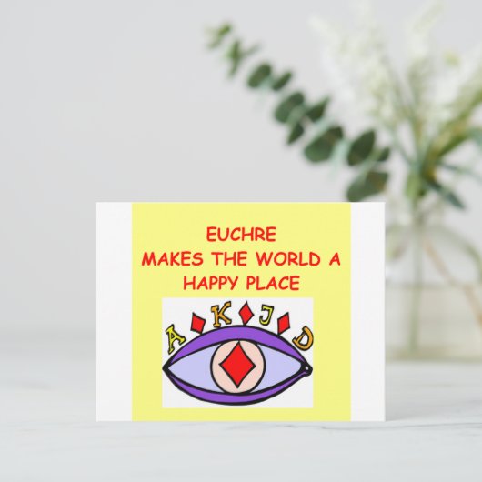 euchre ポストカード (スタンド正面)