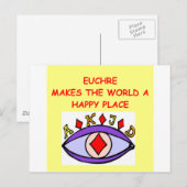 euchre ポストカード (正面/裏面)