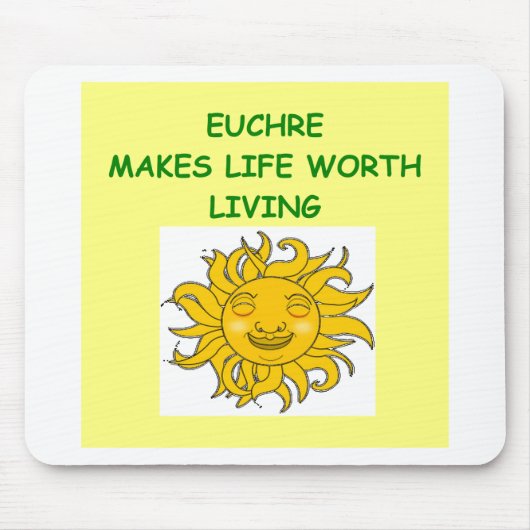 euchre マウスパッド (正面)