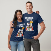 Euchre Funny Euchre Card Game King friends Tシャツ (ユニセックス)