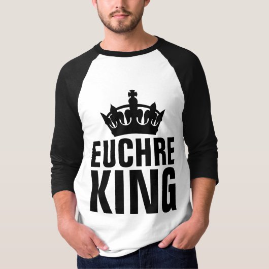 EUCHRE KINGメンズTシャツ Tシャツ (正面)