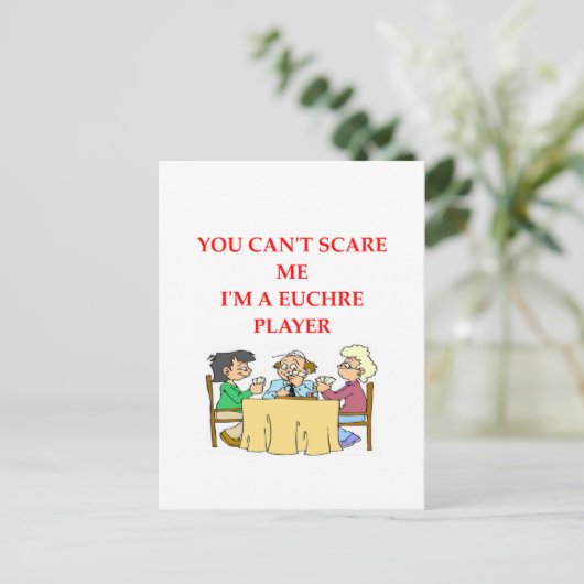 EUCHRE.png ポストカード (スタンド正面)