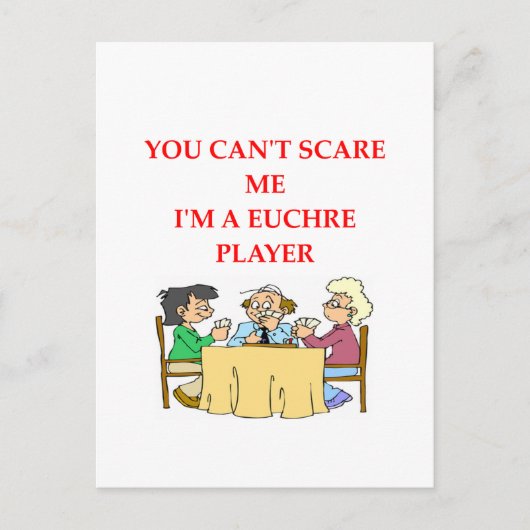 EUCHRE.png ポストカード (正面)