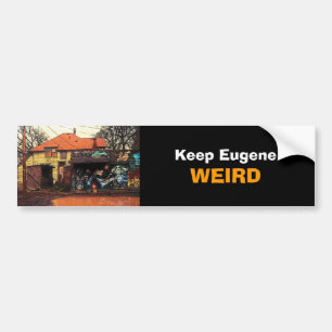 Eugeneの風変わりなバンパーステッカー バンパーステッカー